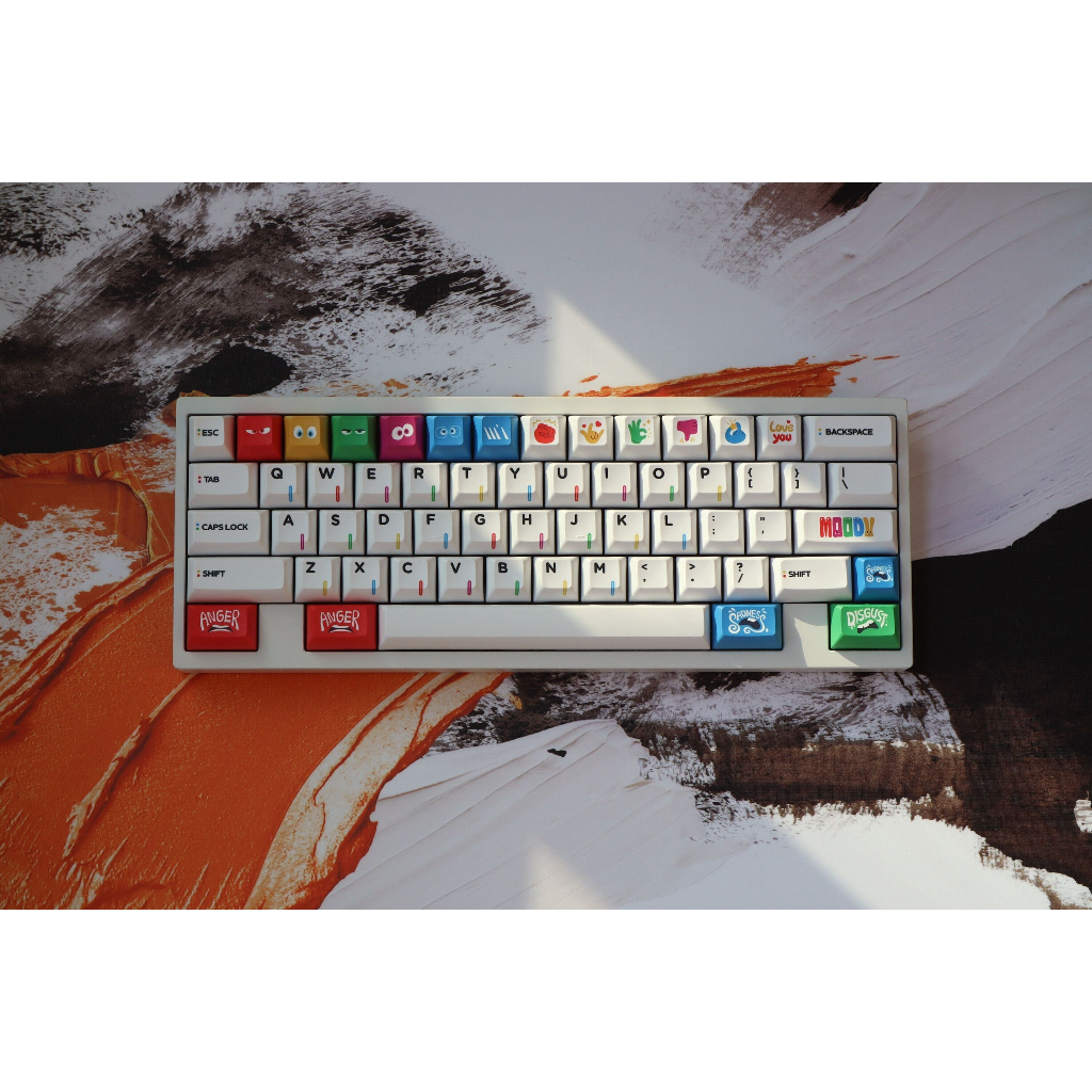 Bộ nút bàn phím cơ | Keycap WUKDS MOODY | PBT Dyesub