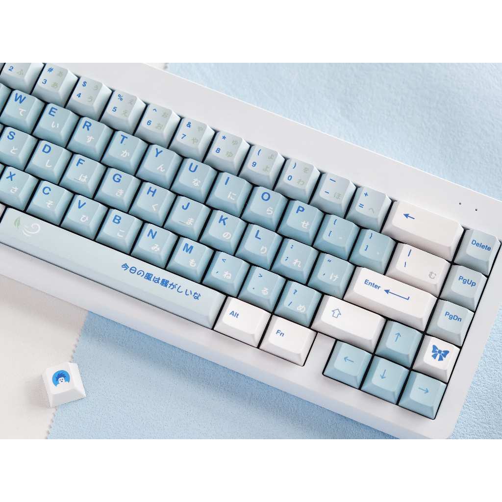 Bộ nút bàn phím cơ | Keycap Cherry WUKDS Male High School