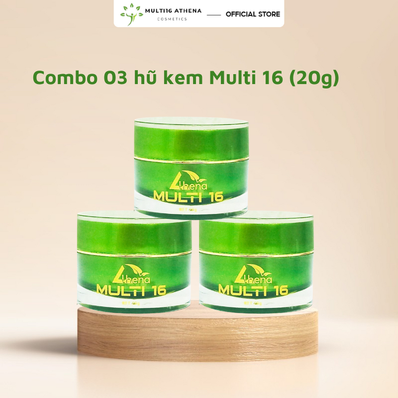 Combo 3 hũ kem rạn da Multi 16 làm giảm rạn da mờ thâm giúp phục hồi da