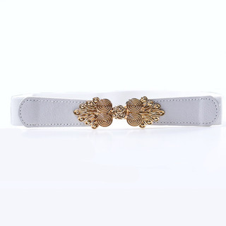 Nịt đầm đuôi công, đai váy hoa tiết phối váy nữ - H&T SHOP