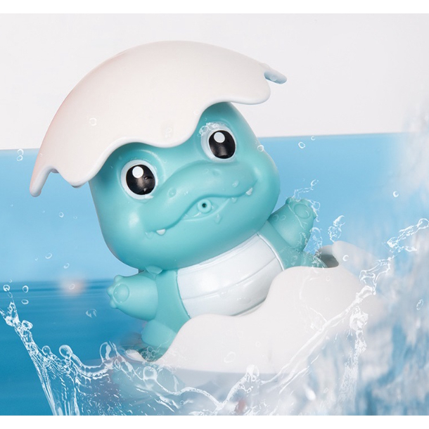 Đồ chơi nhà tắm- Đồ Chơi Thả Bồn Tắm Hình Quả Trứng Nở Phun Nước Dễ Thương