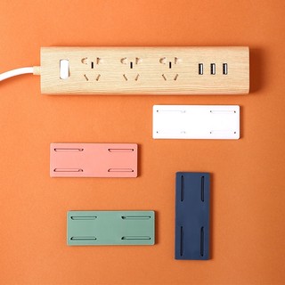 Sắp xếp ổ cắm và các thiết bị gọn gàng trượt mở miếng dán chắc chắn không làm hư hỏng tường (TM10)