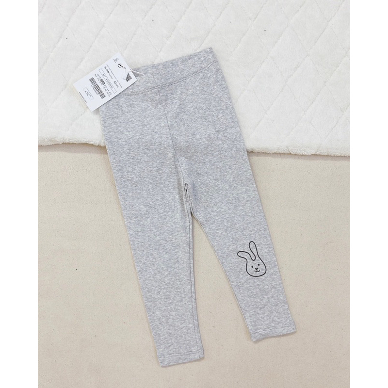 Set 5 quần legging chân thỏ cho bé gái