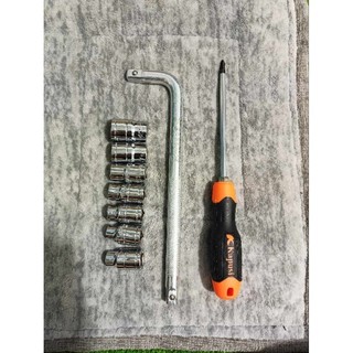 bộ típ cần L 1/2 9 chi tiết cao cấp
