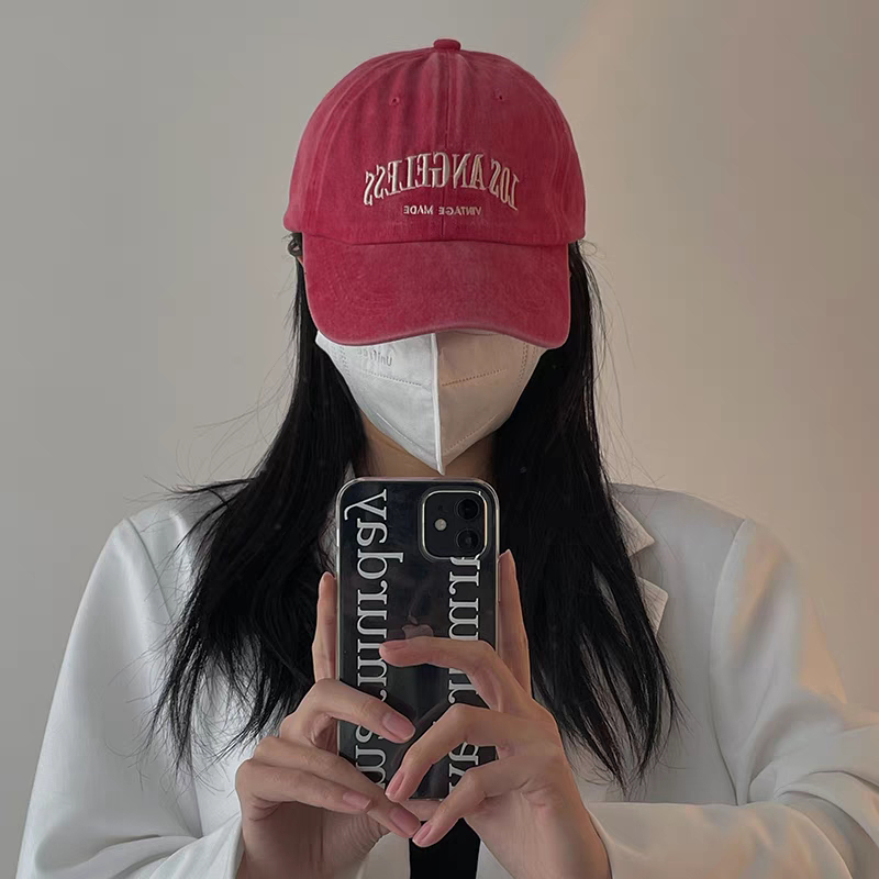 Nón kết thêu chữ Los Angeless chất cotton cao cấp form unisex nam nữ DS