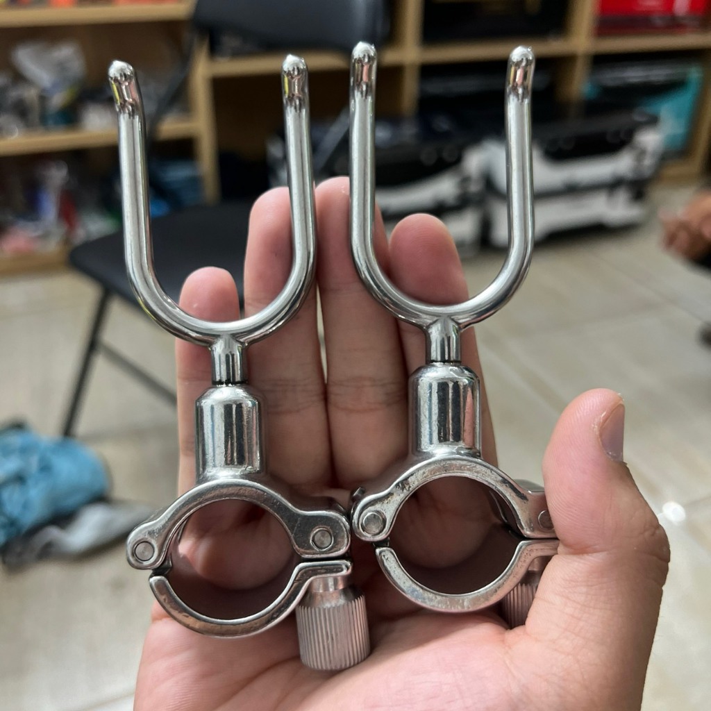 Ngoe inox ngắn dành cho đánh hố đấu