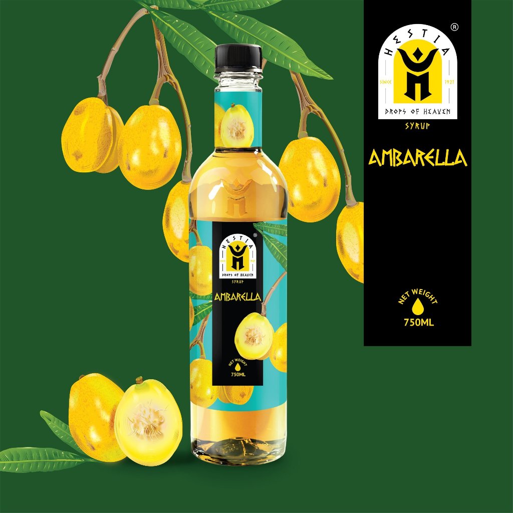 Syrup Cóc vàng  Hestia  750ml - Siro Cóc Vàng làm trà cóc vàng hot