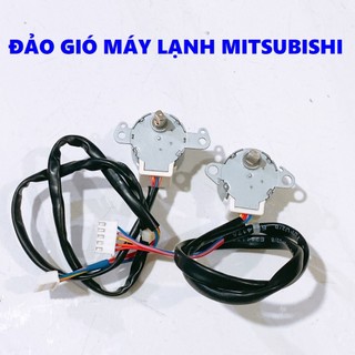 Motor đảo gió máy lạnh Mitsubishi [ẢNH THẬT] Quạt đảo Mitsubishi, Motor chậm vẫy gió điều hoà
