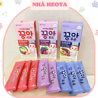 THẠCH TRÁI CÂY BỔ SUNG CHẤT XƠ IVENET HÀN QUỐC DÀNH CHO BÉ TỪ 3Y+