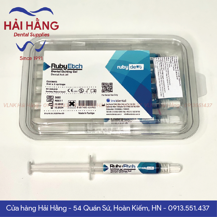 (Date 12/24) Etching nha khoa Ruby Etch