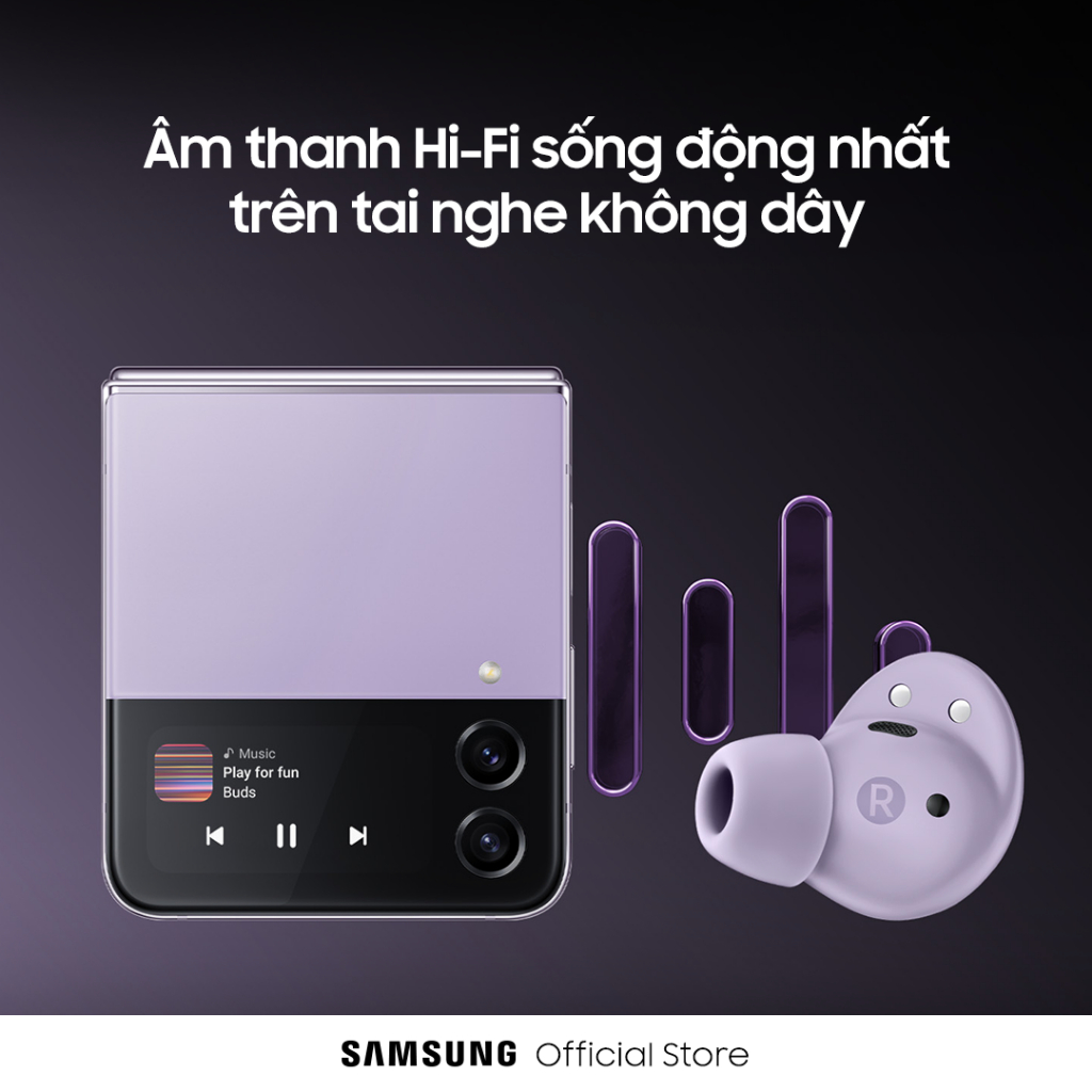 Ai nghe Bluetooth Samsung Galaxy Buds2 Pro -chống ồn ANC Tai Nghe Không Dây, Hoàn Toàn Tương Thích Bluetooth.