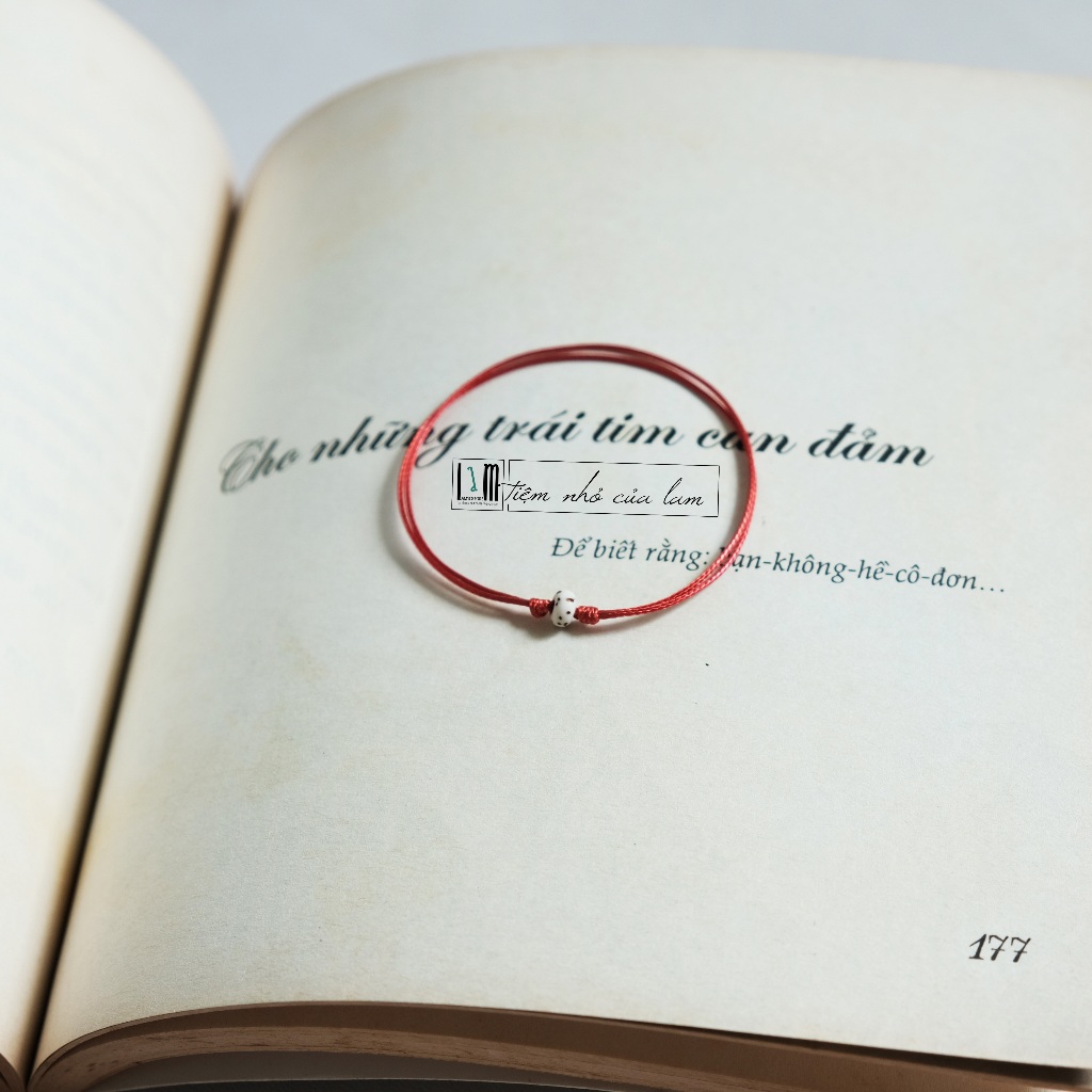 Vòng tay chỉ đỏ hạt Bồ Đề Bình An , vòng tay chỉ đỏ may mắn , vòng tay đôi