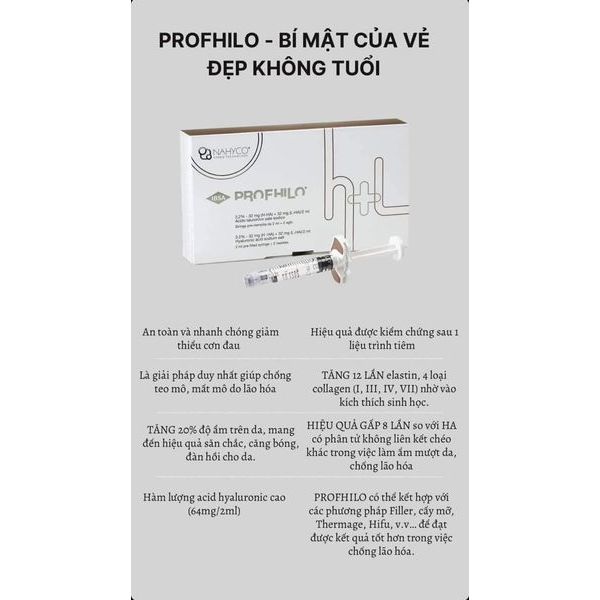 Profhilo tinh chất dưỡng da căng bóng