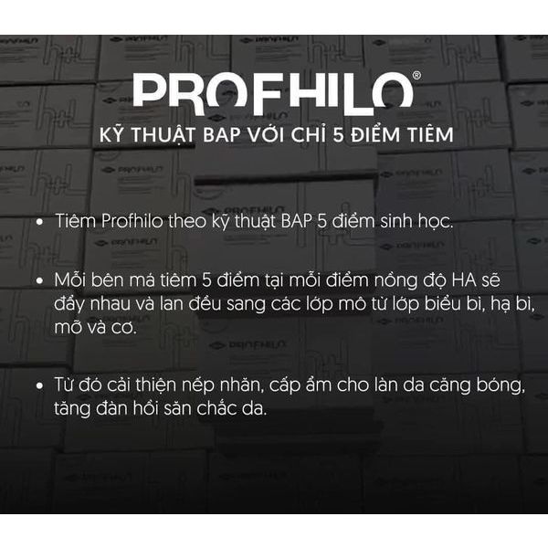 Profhilo tinh chất dưỡng da căng bóng