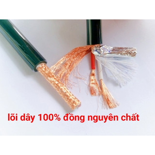 Dây tín hiệu âm thanh chống nhiễu hàng nhập khẩu Hà Lan, định hướng âm thanh 1 chiều- dây tín hiệu Audio lõi đồng 100%