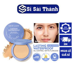Phấn phủ trang điểm kiềm dầu chống thấm nước lâu trôi sace lady 10g