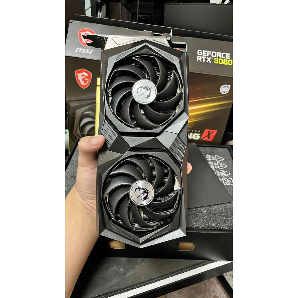 Card Màn Hình Vga RTX 3060 12GB - Bảo hành 1 Tháng