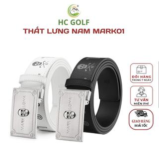 Thắt lưng  MARK01 Dây nịt thể thao da thoải mái chống thấm nước thời trang Hàn Quốc - HC GOLF
