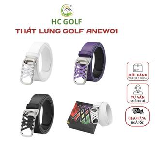 Thắt lưng chơi golf ANEW001 Dây nịt thể thao da thoải mái chống thấm nước thời trang Hàn Quốc - HC GOLF