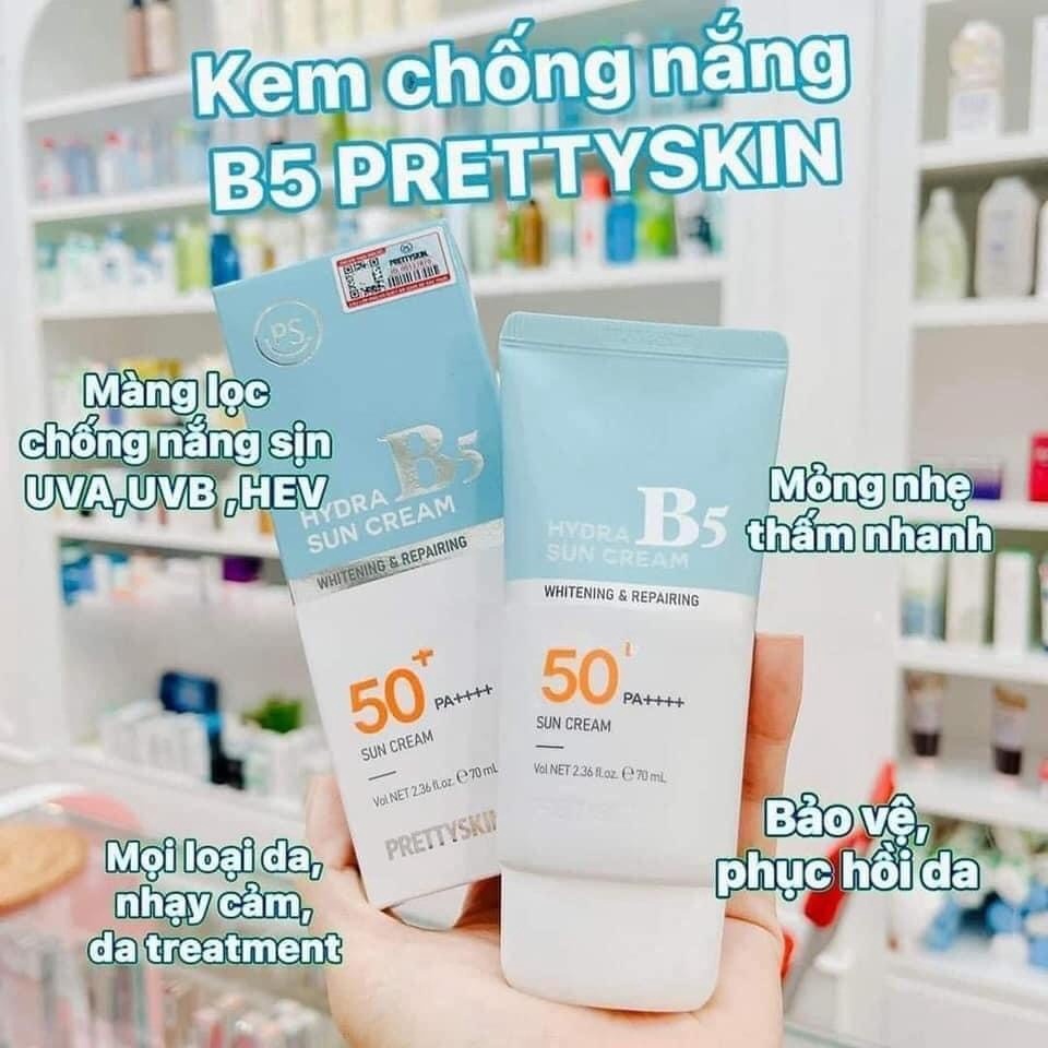 Kem Chống Nắng B5 Pretty Skin Hydra B5 Sun Cream SPF 50+/PA+++