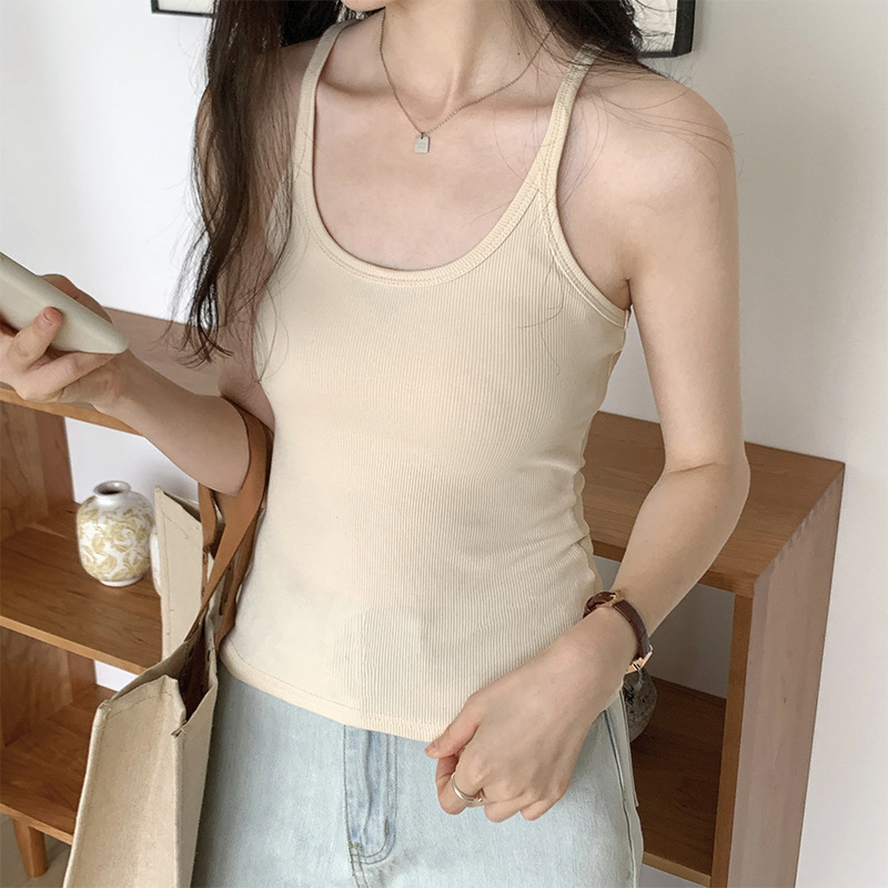 Áo hai dây nữ phong cách sexy, cá tính phù hợp đi biển, tập gym