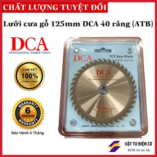 Lưỡi cưa gỗ 125mm dca 40 răng