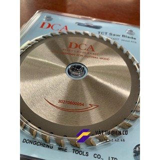 LƯỠI CƯA GỖ 125MM DCA 40 RĂNG (ATB)