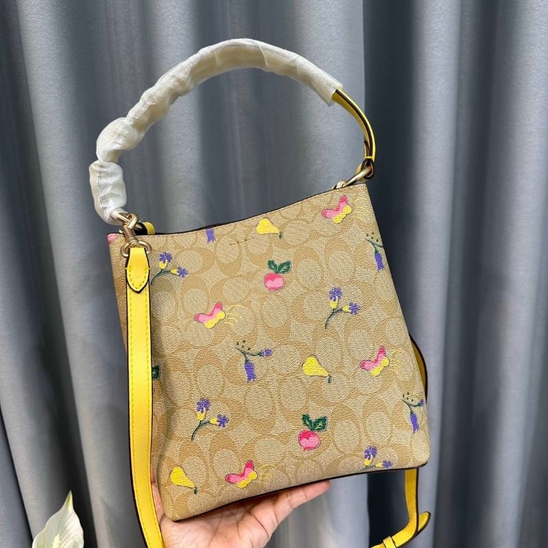 Túi Town Bucket Bag With Dandelion Floral Print