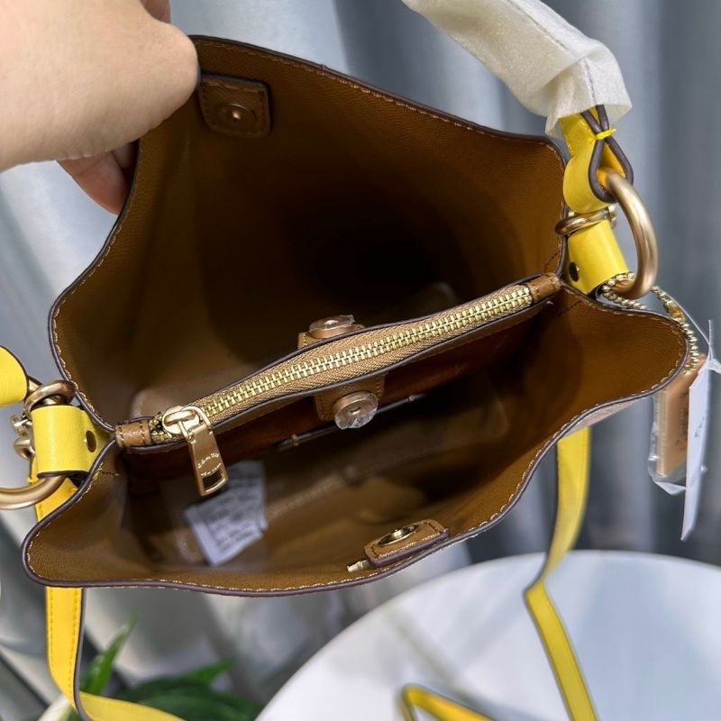 Túi Town Bucket Bag With Dandelion Floral Print