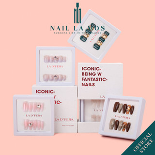  Nail box thiết kế cao cấp La D’ Fera - BST Blink Nails 2 móng giả thủ công đính đá mới nhất 