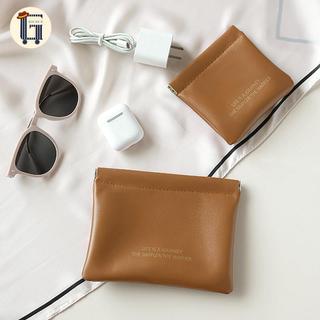  Túi đựng cáp dữ liệu điện thoại có thể đựng tiền  trang sức  kính  tai nghe  củ sạc Chất liệu PU chống thấm nước 