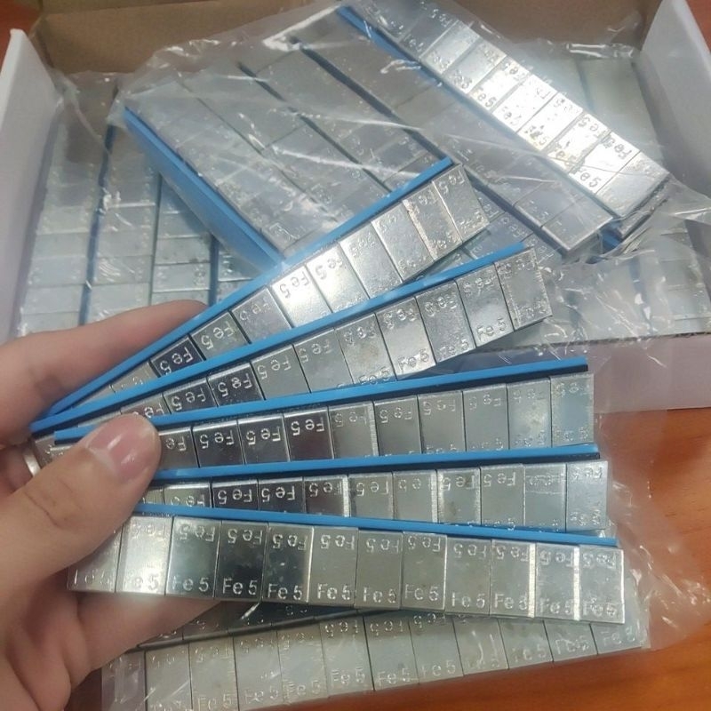 Chì dán cân bằng lốp 100 miếng