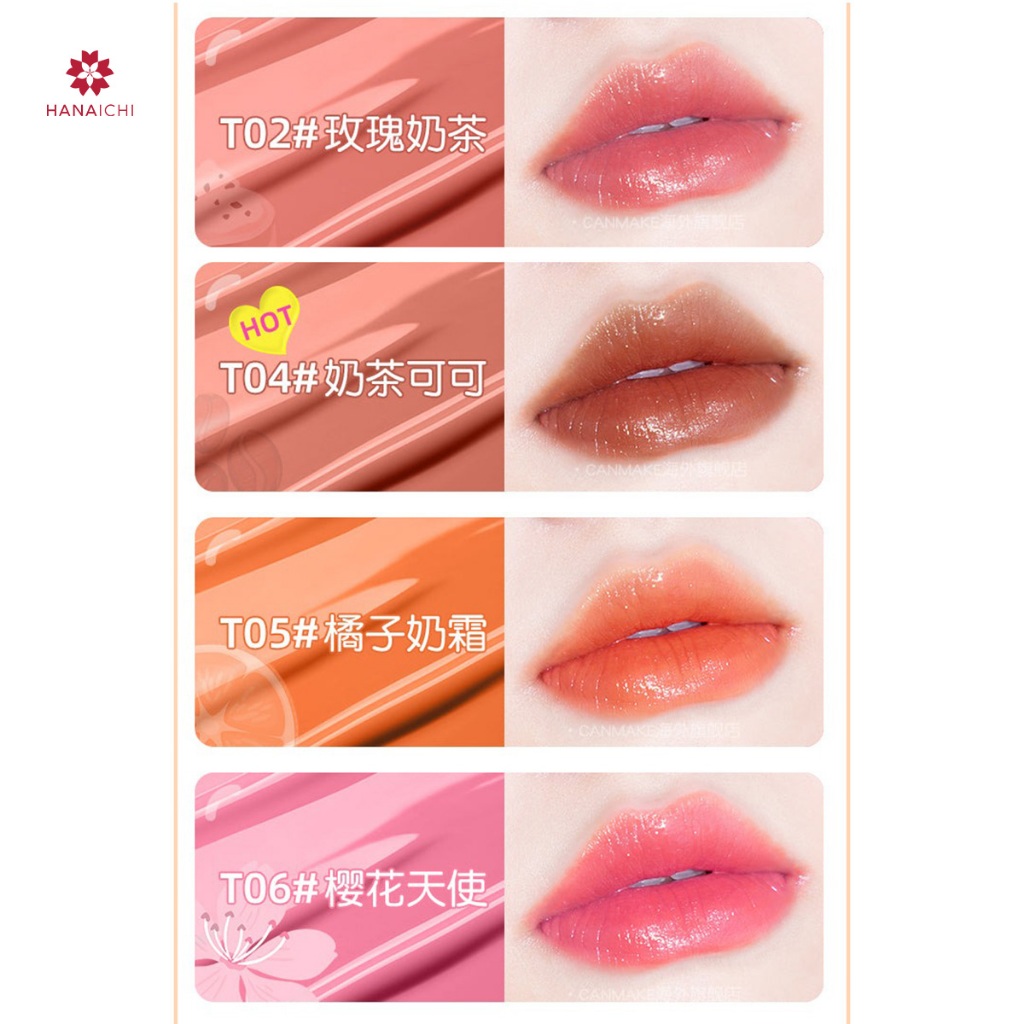 Son dưỡng môi có màu Canmake Melty Luminous Rouge - Nội địa Nhật