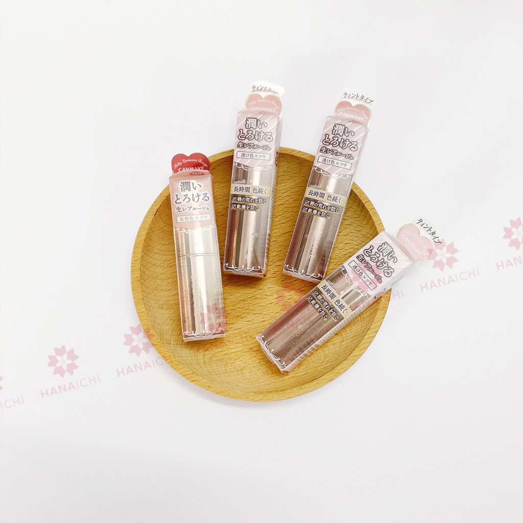 Son dưỡng môi có màu Canmake Melty Luminous Rouge - Nội địa Nhật
