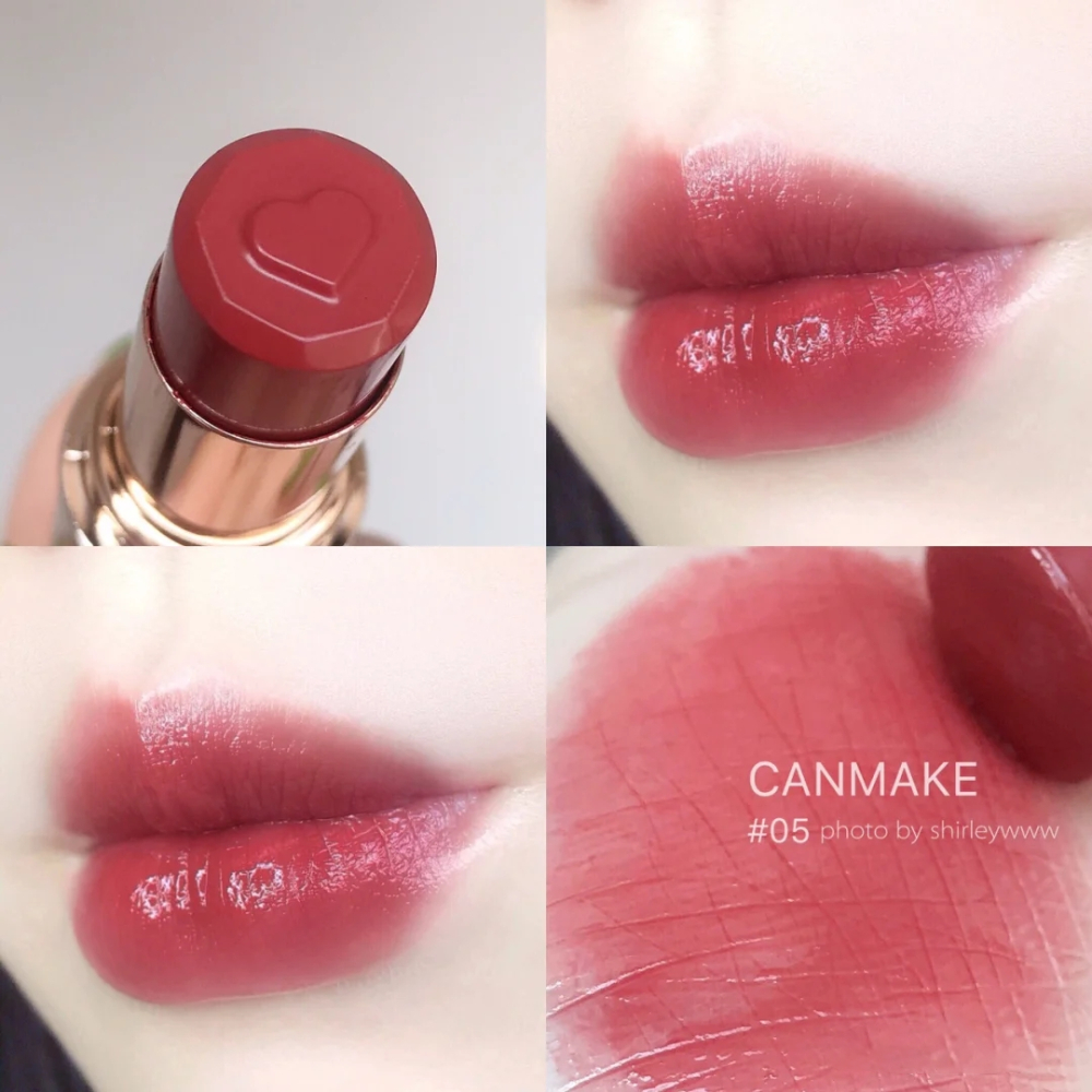 Son dưỡng môi có màu Canmake Melty Luminous Rouge - Nội địa Nhật