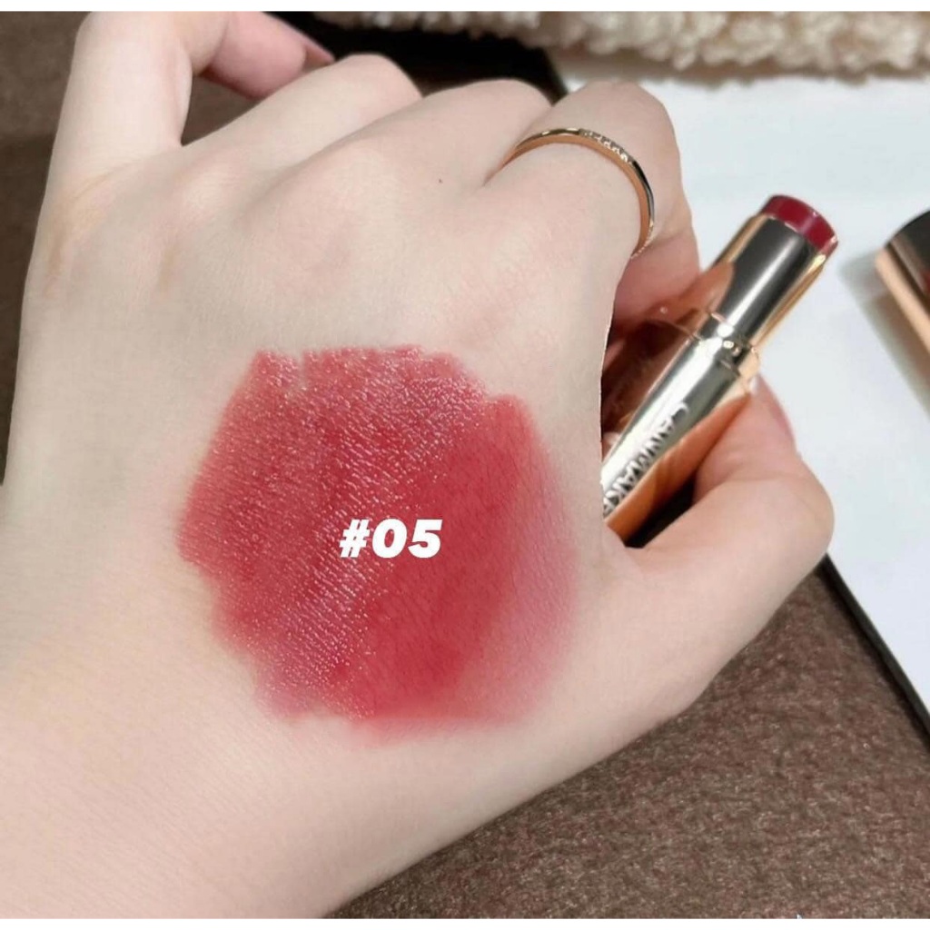Son dưỡng môi có màu Canmake Melty Luminous Rouge - Nội địa Nhật