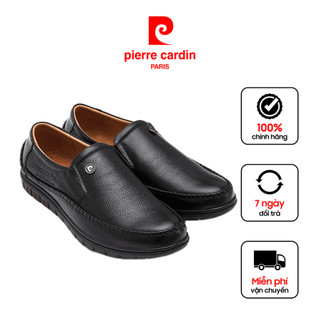 Giày lười nam da bò Pierre Cardin, đế cao su chống trượt, tạo cảm giác êm chân -  PCMFWL 083