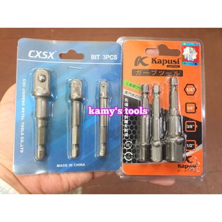 Đầu chuyển tuýp từ bắn vít sang bu lông 1/4 3/8 1/2