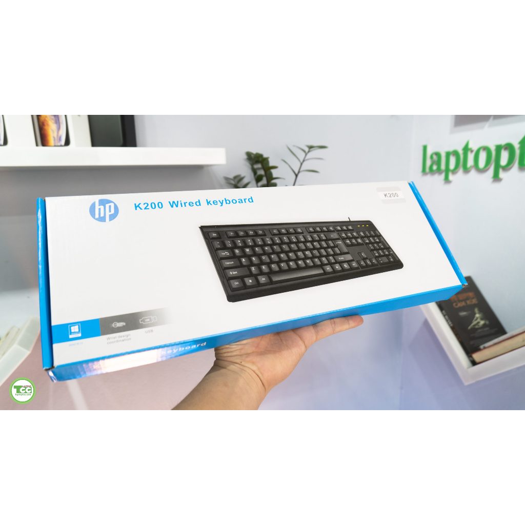 Bàn phím có dây HP K200