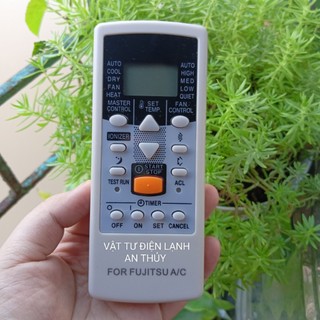 Remote máy lạnh fujitsu nút nguồn cam - điều khiển máy lạnh fujitsu - remote điều hòa fujitsu
