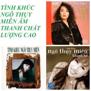Bộ 3 Đĩa CD Tình Khúc Ngô Thụy Miên Chất lượng cao- NTM Bảo Yến-NTM Khánh Hà-NTM NDBD58