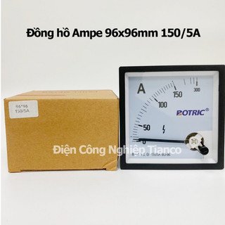 Đồng hồ ampe mặt 96x96 , đồng hồ vôn kế mặt 96x96