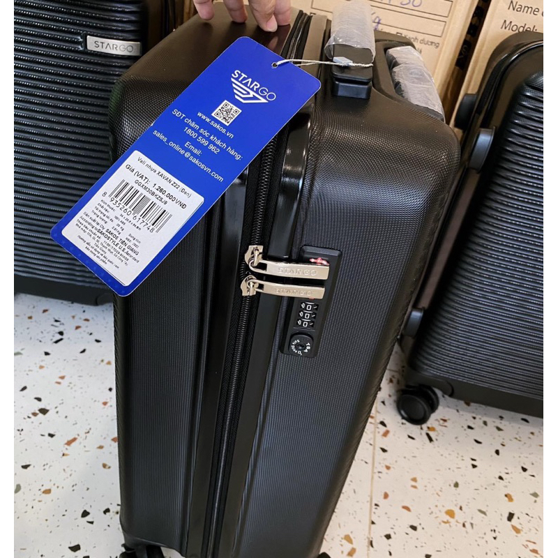 Vali kéo nhựa Stargo XaVan size S