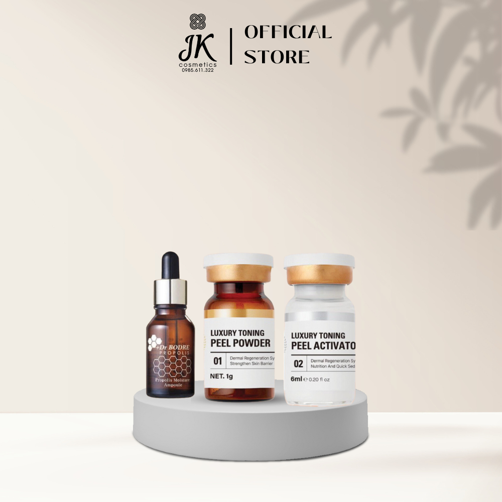 Luxury Toning Peel - Peel Tảo TBG Thay Da Sinh Học - JK Auth Cosmetics