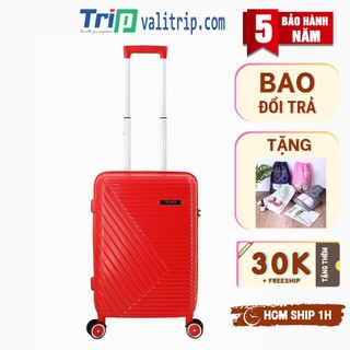 Vali du lịch cao cấp TRIP PP108 size 20inch bảo hành 5 năm