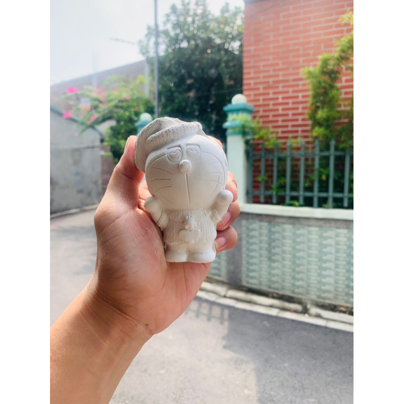 Tô tượng thạch cao công chúa, siêu nhân, hồ ly… size 8-10cm