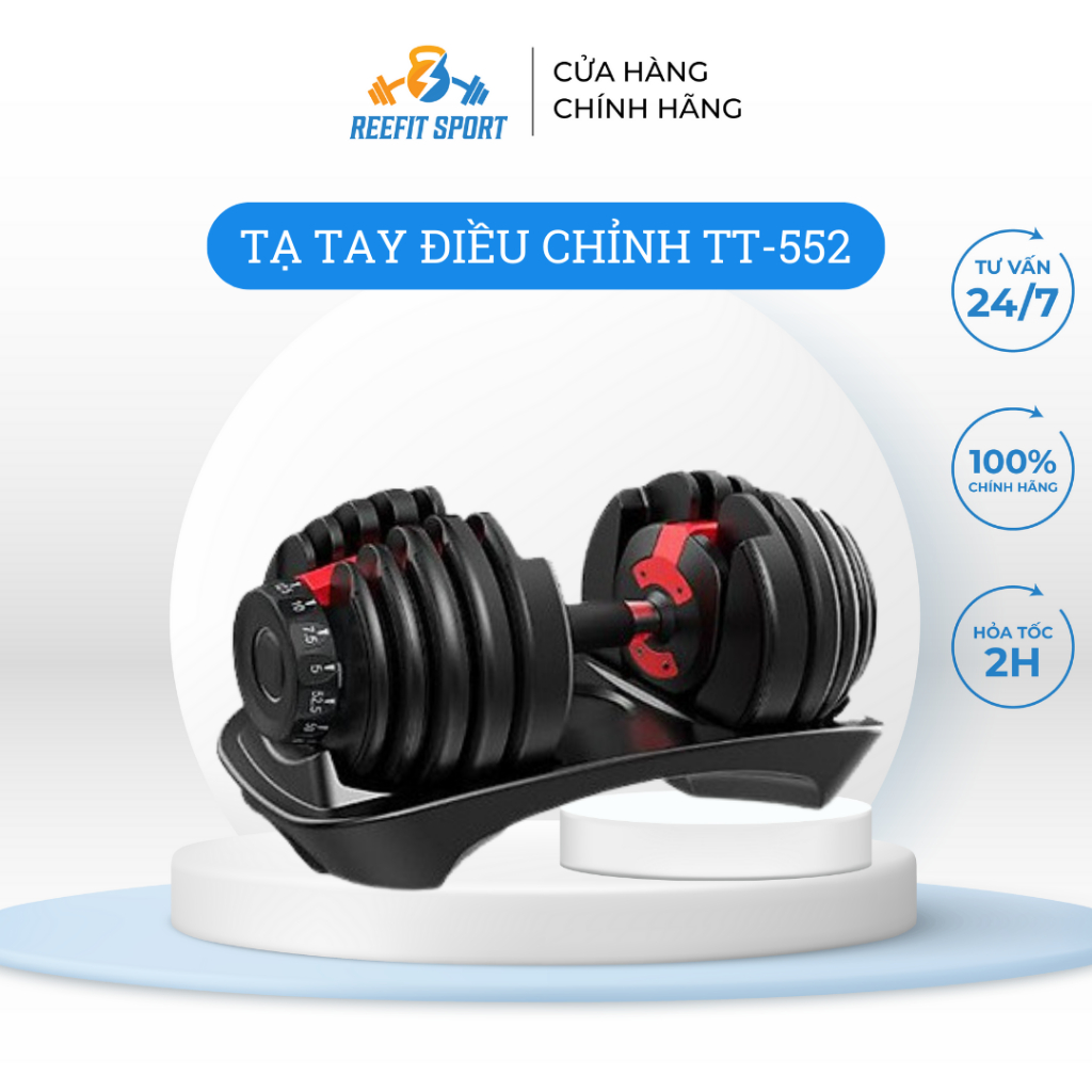 Tạ tay điều chỉnh Reefi 552 24KG - RF-50015