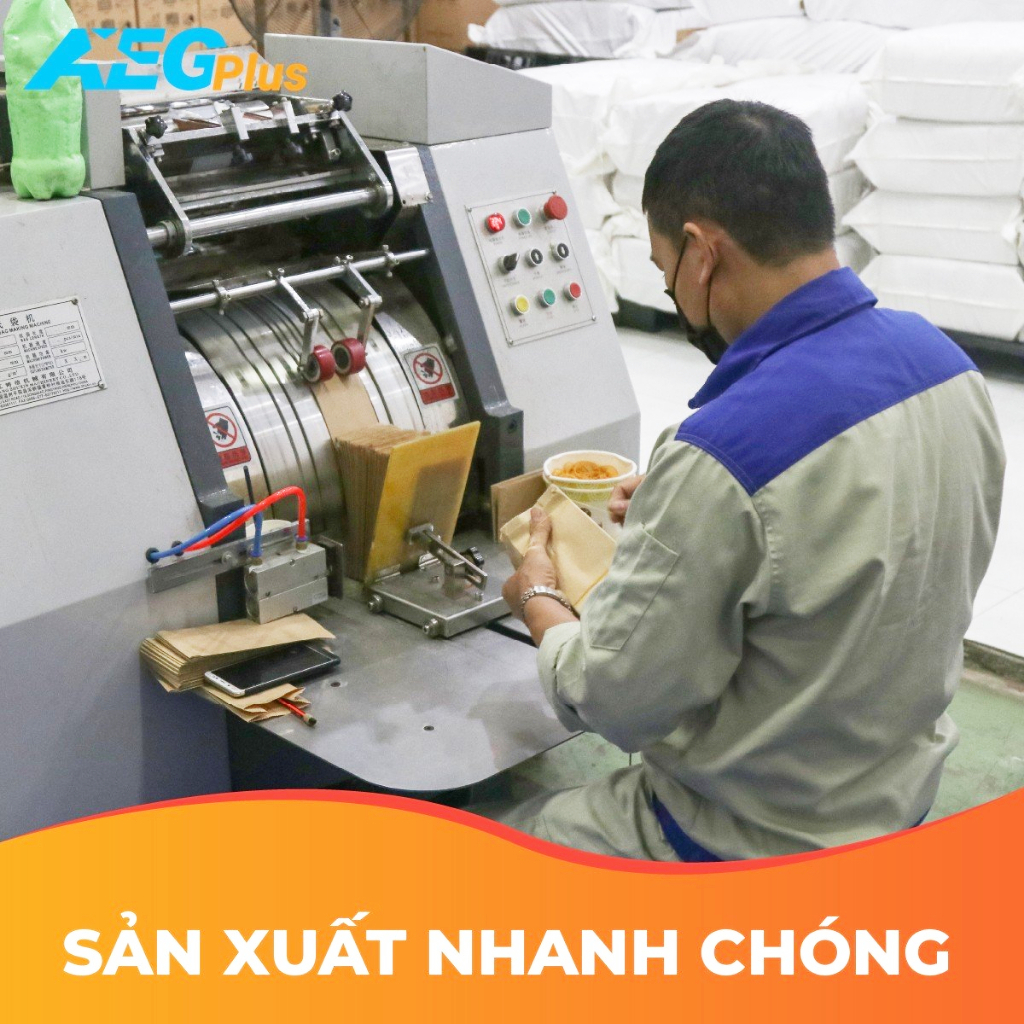 Túi Giấy Kraft Nhật có quai xách màu Nâu, trơn nhiều kích thước, túi đựng quà tặng, túi xi măng, túi bảo vệ môi trường