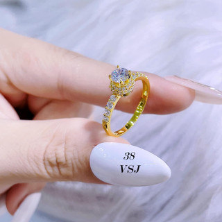 nhẫn nữ sang trọng hàng chính hãng minh châu