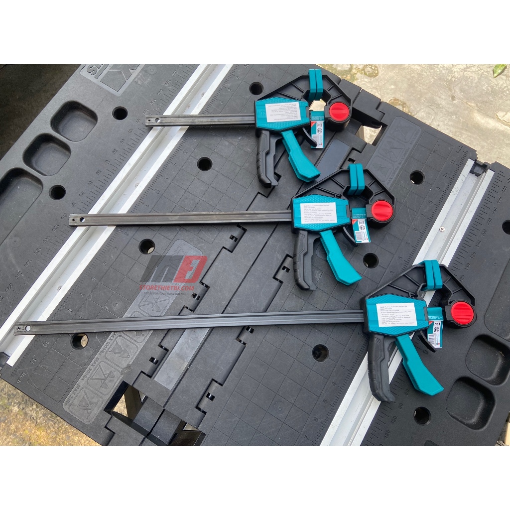 THT1340601 Cảo kẹp nhanh Total  Có 3 size 150mm x 300mm x 450mm